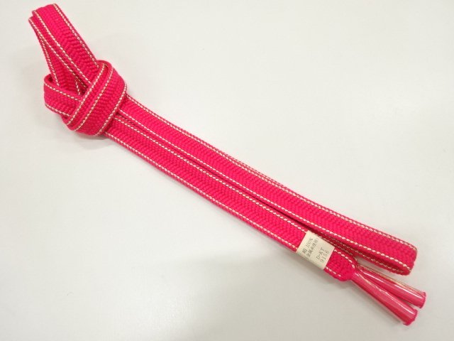 未使用品　正絹　手組帯締め